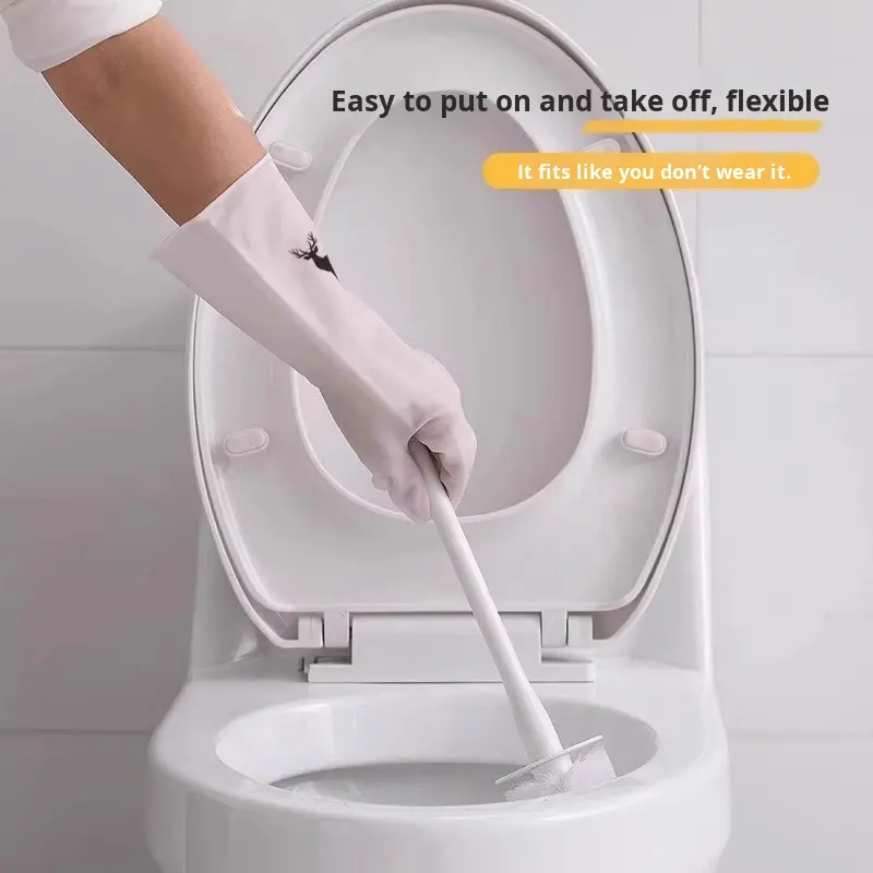 Waterproof Housework Cleaning  - đánh giá và giá Dish Glove Rubber