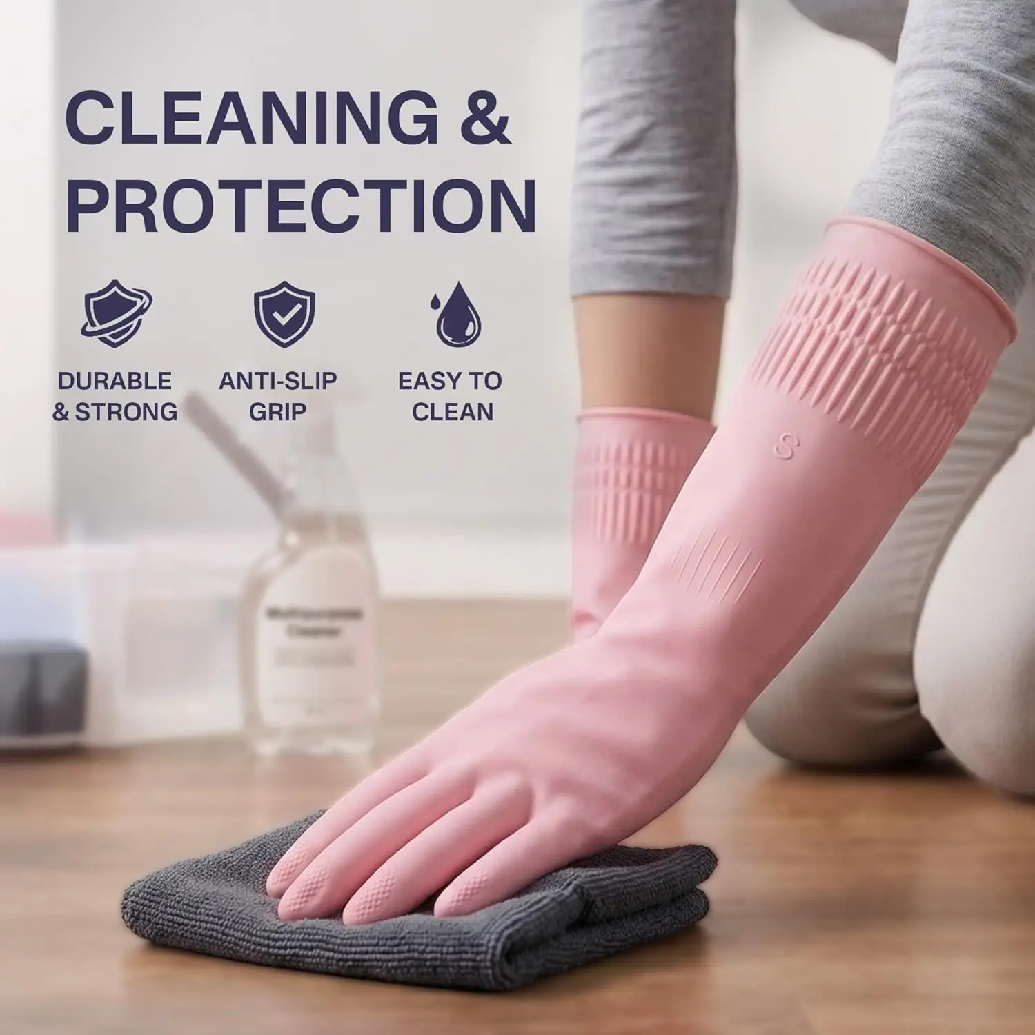 Reusable Rubber Dishwashing Gl - đánh giá và giá Rubber Glove Cleaning