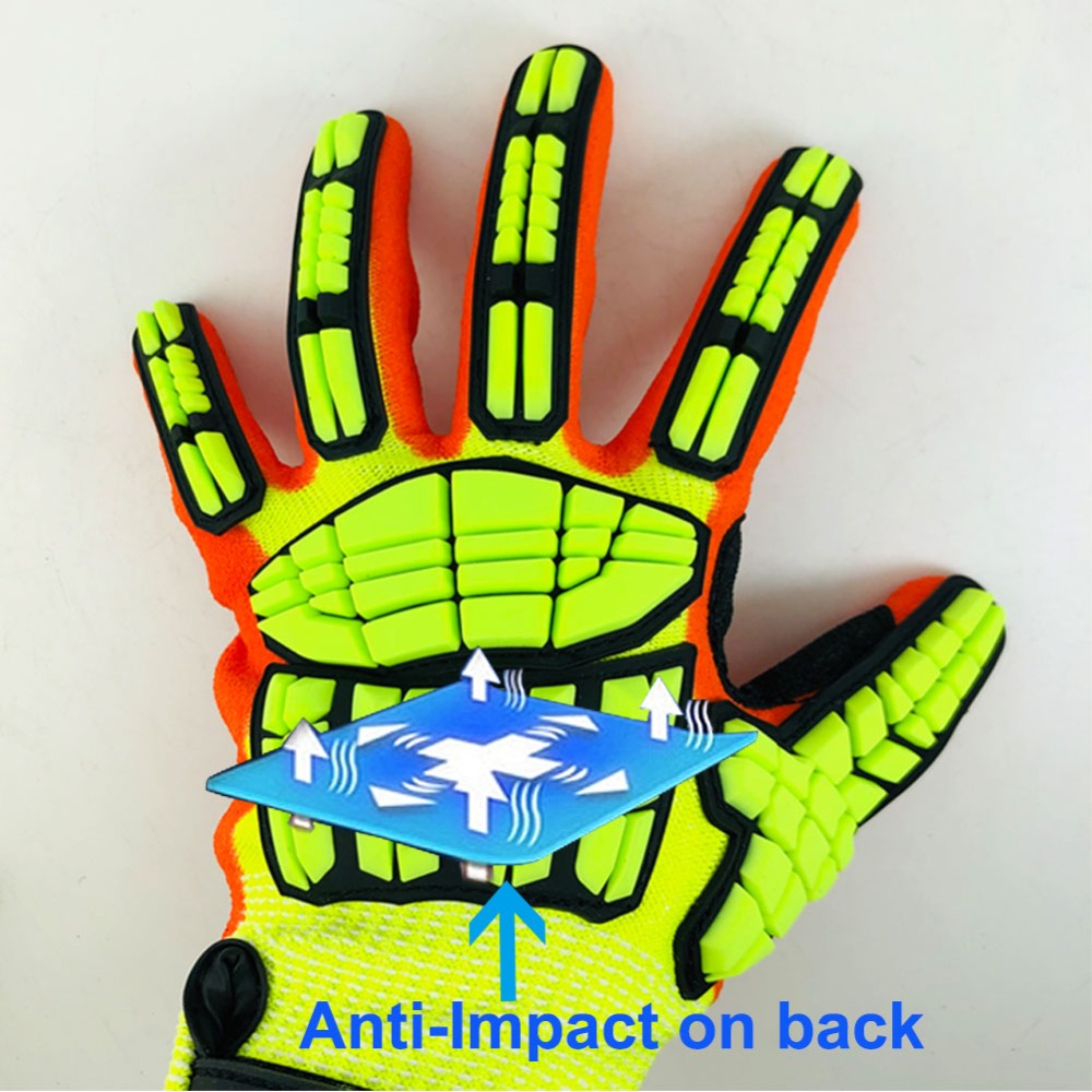 NMSafety Cut Resistant Level 5 - đánh giá và giá Work Glove Impact