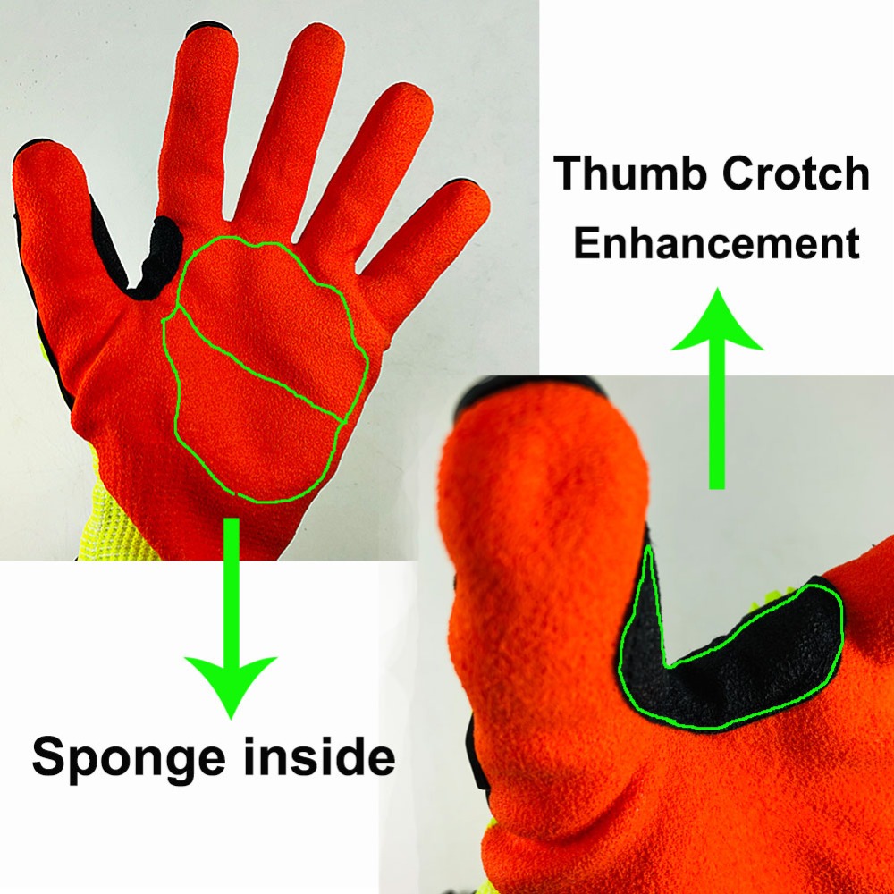 NMSafety Cut Resistant Level 5 - đánh giá và giá Work Glove Impact