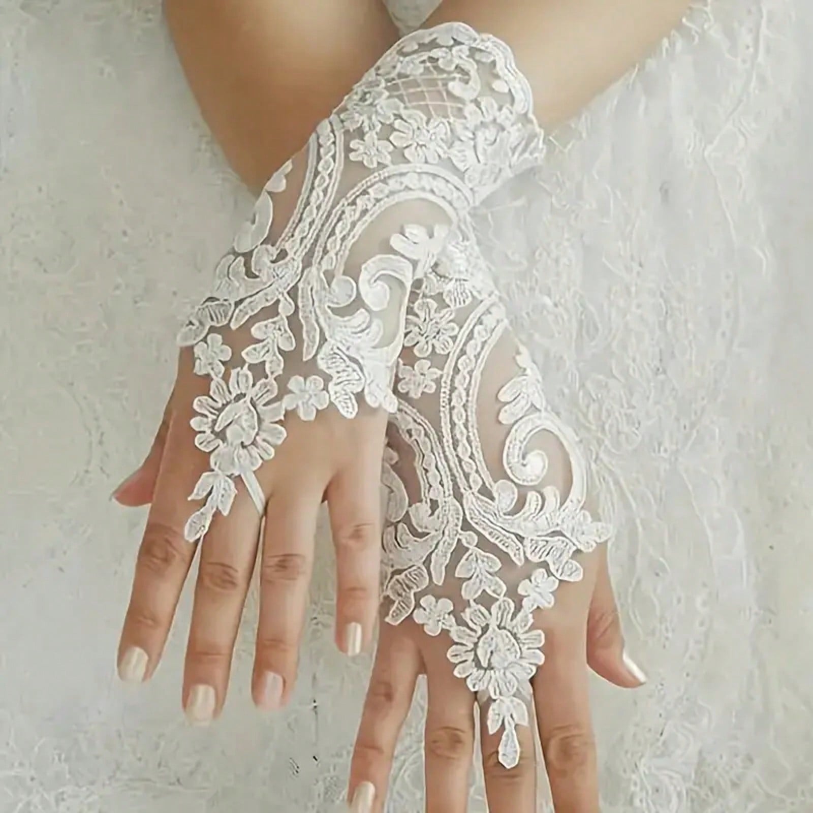 Women's Elegant Gothic Lace Gl - đánh giá và giá Fingerless Glove Knit