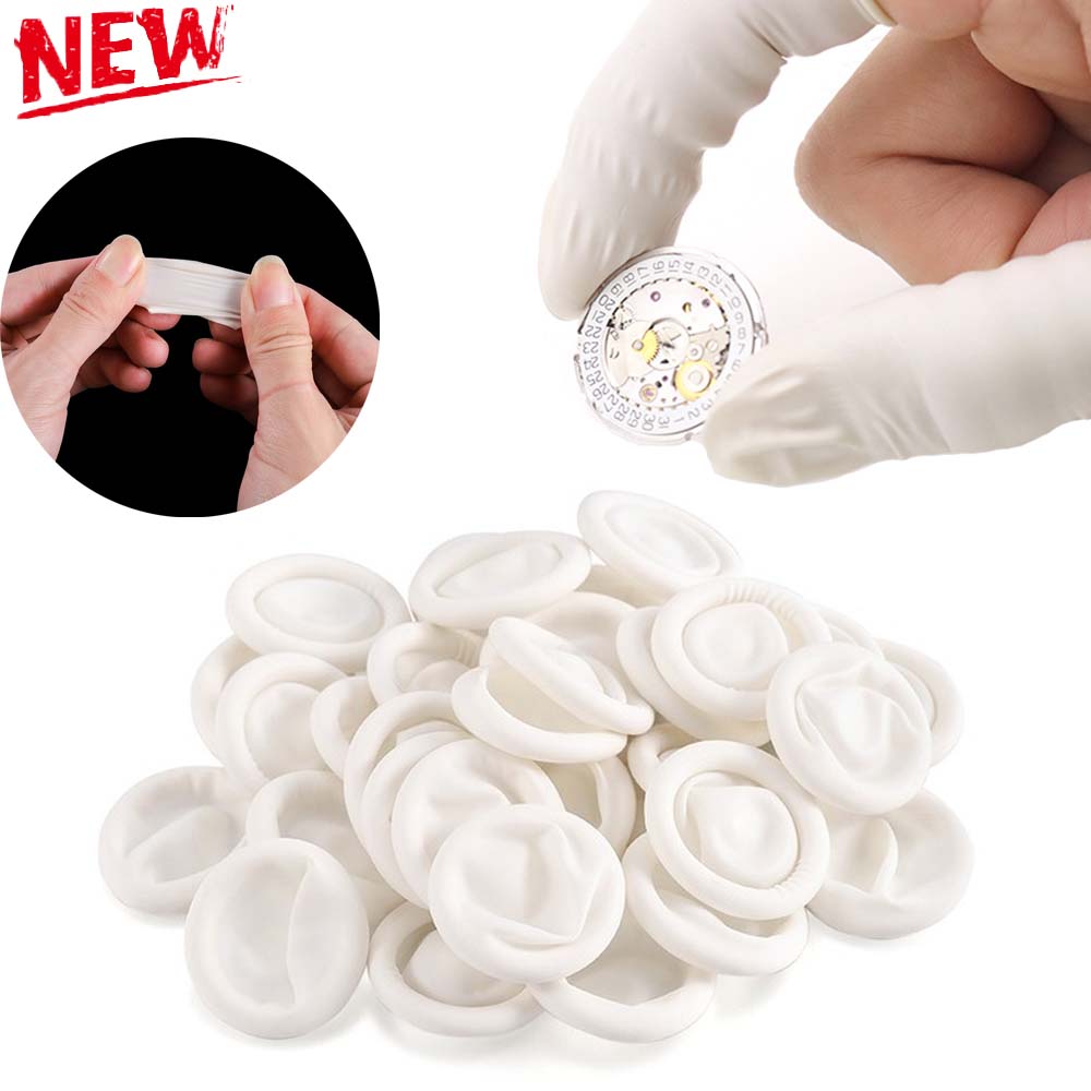 100/50/30PCS Disposable Powder - đánh giá và giá Latex Disposable Glove