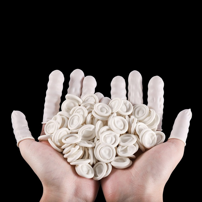 100/50/30PCS Disposable Powder - đánh giá và giá Latex Disposable Glove
