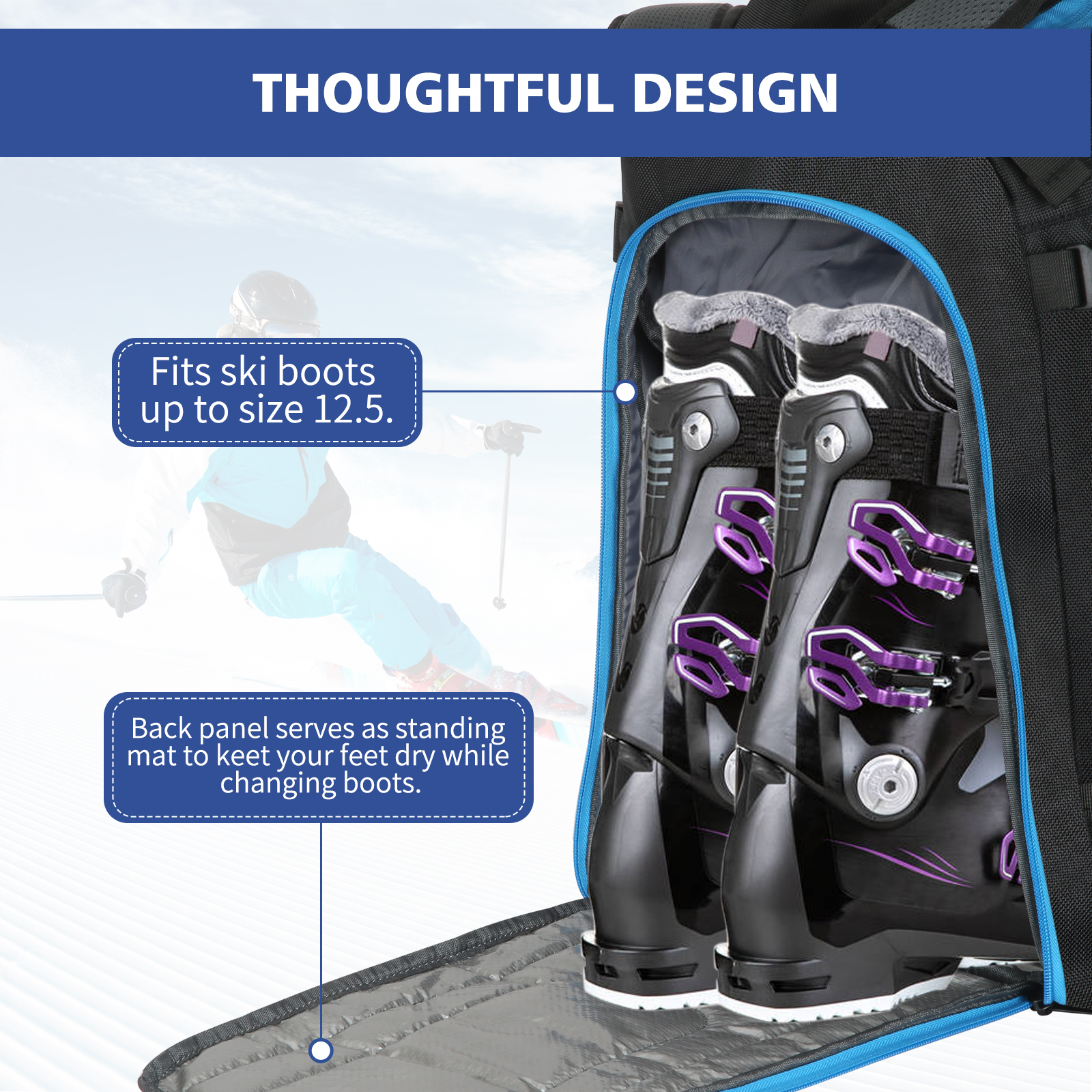 Ski Boots Bag Outdoor Skiing C - đánh giá và giá Ski Glove Waterproof