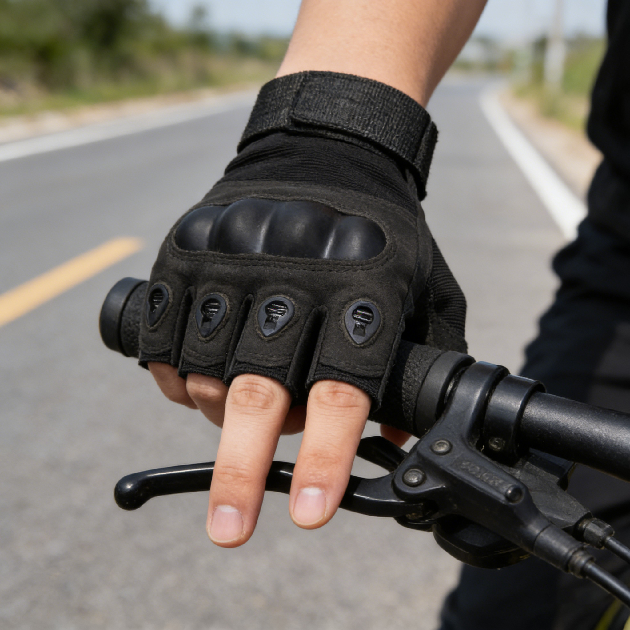 Tactical Hard Knuckle Half Fin - đánh giá và giá Motorcycle Glove Knuckle